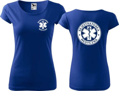 Rejestratorka medyczna 06 Koszulka Damska Pure