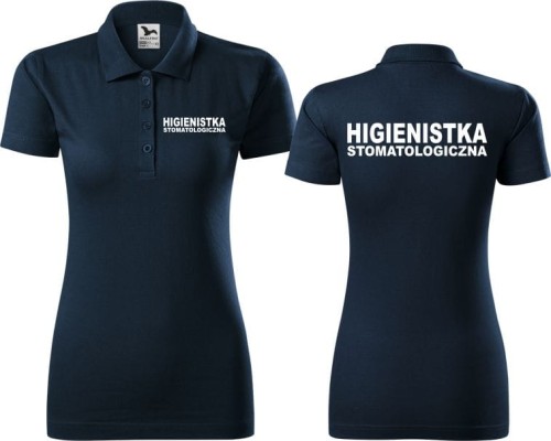 Higienistka stomatologiczna 03 Koszulka damska Polo