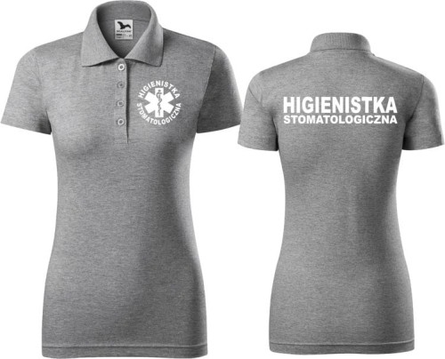 Higienistka stomatologiczna 04 Koszulka damska Polo