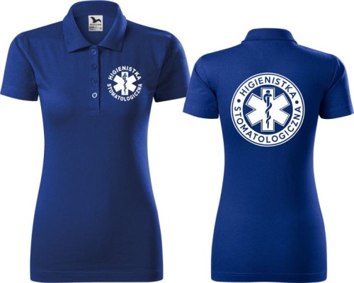 Higienistka stomatologiczna 06 Koszulka damska Polo