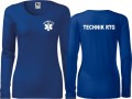 Technik RTG 04 Koszulka damska z długim rękawem