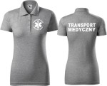 Koszulka Polo dla Transportu Medycznego 04 Damska