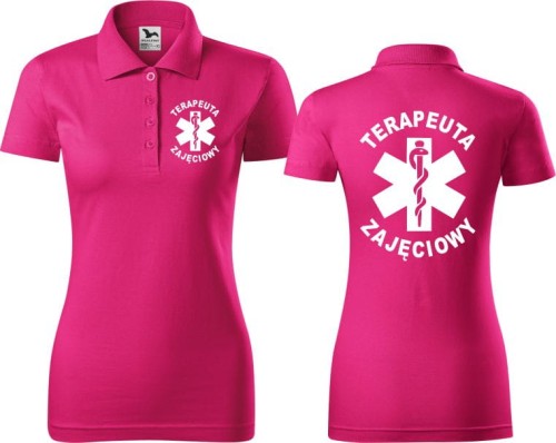 Koszulka Polo dla Terapeuty Zajęciowego damska 05