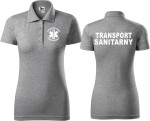 Koszulka Polo dla Transportu Sanitarnego 04 Damska