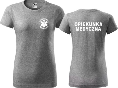 Opiekunka medyczna 04 Koszulka Damska