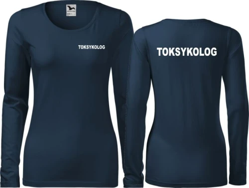 Toksykolog 03 Koszulka damska z długim rękawem