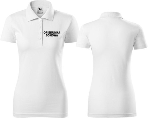 Opiekunka domowa 01 Koszulka damska Polo