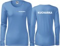 Kucharka 03 Koszulka Damska z Długim rękawem