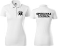 Opiekunka dziecięca 04A Koszulka damska Polo