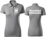 Pielęgniarka oddziałowa 04 Koszulka damska Polo