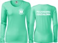 Pielęgniarka oddziałowa 04 Koszulka damska z długim rękawem