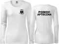 Pomoc apteczna 04 Koszulka damska z długim rękawem
