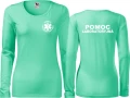 Pomoc laboratoryjna 04 Koszulka damska z długim rękawem