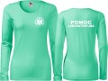 Pomoc laboratoryjna 04A Koszulka damska z długim rękawem