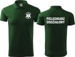 Pielęgniarz oddziałowy 04 Koszulka Męska Polo
