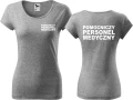 Pomocniczy personel medyczny 03 Koszulka Damska Pure
