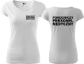 Pomocniczy personel medyczny 03 Koszulka Damska Pure