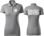 Pomocniczy personel medyczny 04 Koszulka damska Polo