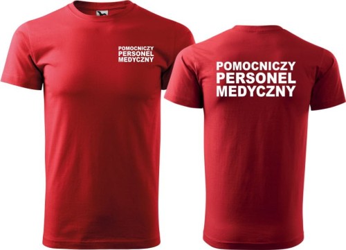 Pomocniczy personel medyczny 03 Koszulka Męska