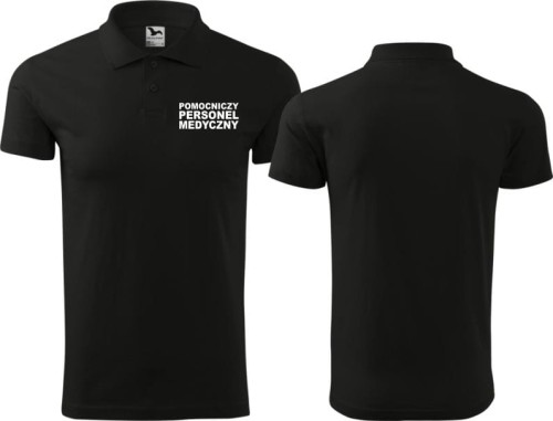 Pomocniczy personel medyczny 01 Koszulka Męska Polo