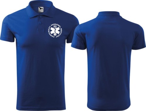 Pomocniczy personel medyczny 02 Koszulka Męska Polo