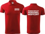Pomocniczy personel medyczny 03 Koszulka Męska Polo