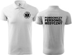 Pomocniczy personel medyczny 04 Koszulka Męska Polo