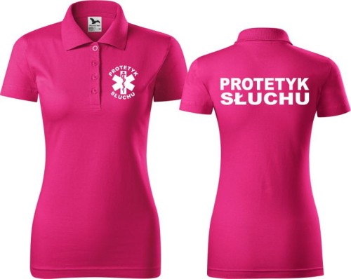 Protetyk słuchu 04 Koszulka damska Polo