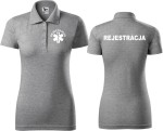 Rejestracja 04 Koszulka Damska Polo 
