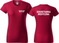 Sekretarka medyczna 03 Koszulka Damska