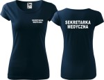 Sekretarka medyczna 03 Koszulka Damska Pure
