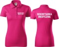 Sekretarka medyczna 03 Koszulka damska Polo
