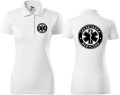 Sekretarka medyczna 06A Koszulka damska Polo