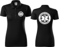 Sekretarka medyczna 06A Koszulka damska Polo