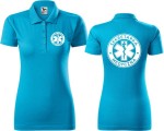 Sekretarka medyczna 06A Koszulka damska Polo