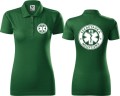 Sekretarka medyczna 06A Koszulka damska Polo
