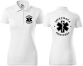 Sekretarka medyczna 07 Koszulka damska Polo