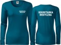 Sekretarka medyczna 03 Koszulka damska z długim rękawem