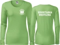 Sekretarka medyczna 04 Koszulka damska z długim rękawem