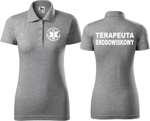 Terapeuta środowiskowy 04 Koszulka damska Polo