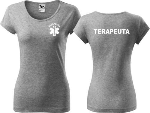 Terapeuta 04 Koszulka Damska Pure
