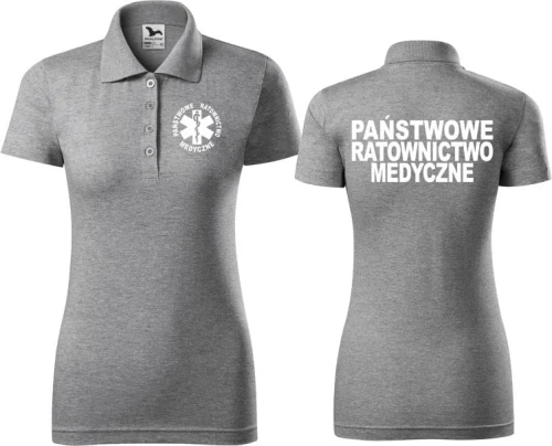 Państwowe Ratownictwo Medyczne 04 Koszulka Polo Damska