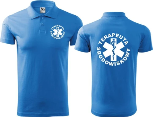 Terapeuta środowiskowy 05 Koszulka Męska Polo