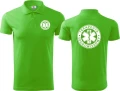 Terapeuta środowiskowy 06A Koszulka Męska Polo