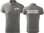 Rejestrator Medyczny 03 Koszulka Męska Polo
