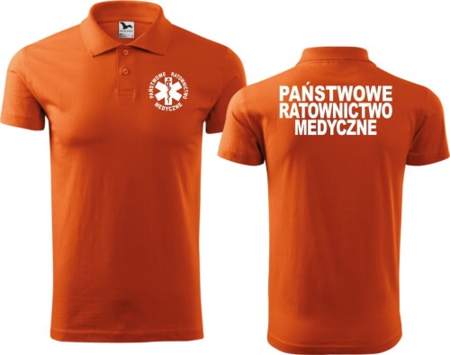 Koszulka Polo Państwowe Ratownictwo Medyczne 04