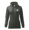 Bluza rozpinana z kapturem pielęgniarka 04