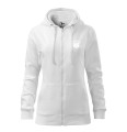 Bluza rozpinana z kapturem pielęgniarka 04